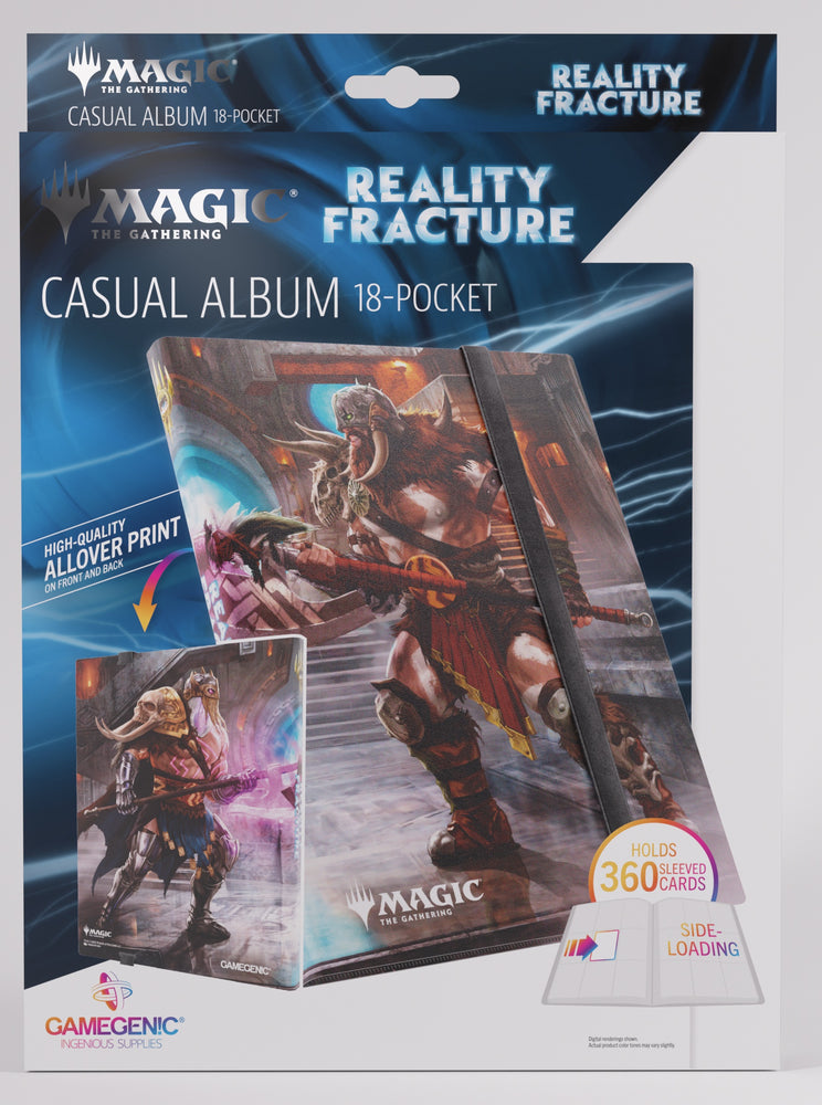 Gamegenic Magic Reality Fracture Casual Album 18-Pocket - Garruk of the Veil/Garruk Uncursed