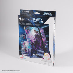 Gamegenic Magic Reality Fracture Casual Album 18-Pocket - Liliana, Devoted Healer/Liliana, Callous Necromancer