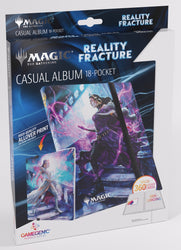 Gamegenic Magic Reality Fracture Casual Album 18-Pocket - Liliana, Devoted Healer/Liliana, Callous Necromancer
