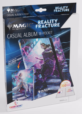 Gamegenic Magic Reality Fracture Casual Album 18-Pocket - Liliana, Devoted Healer/Liliana, Callous Necromancer