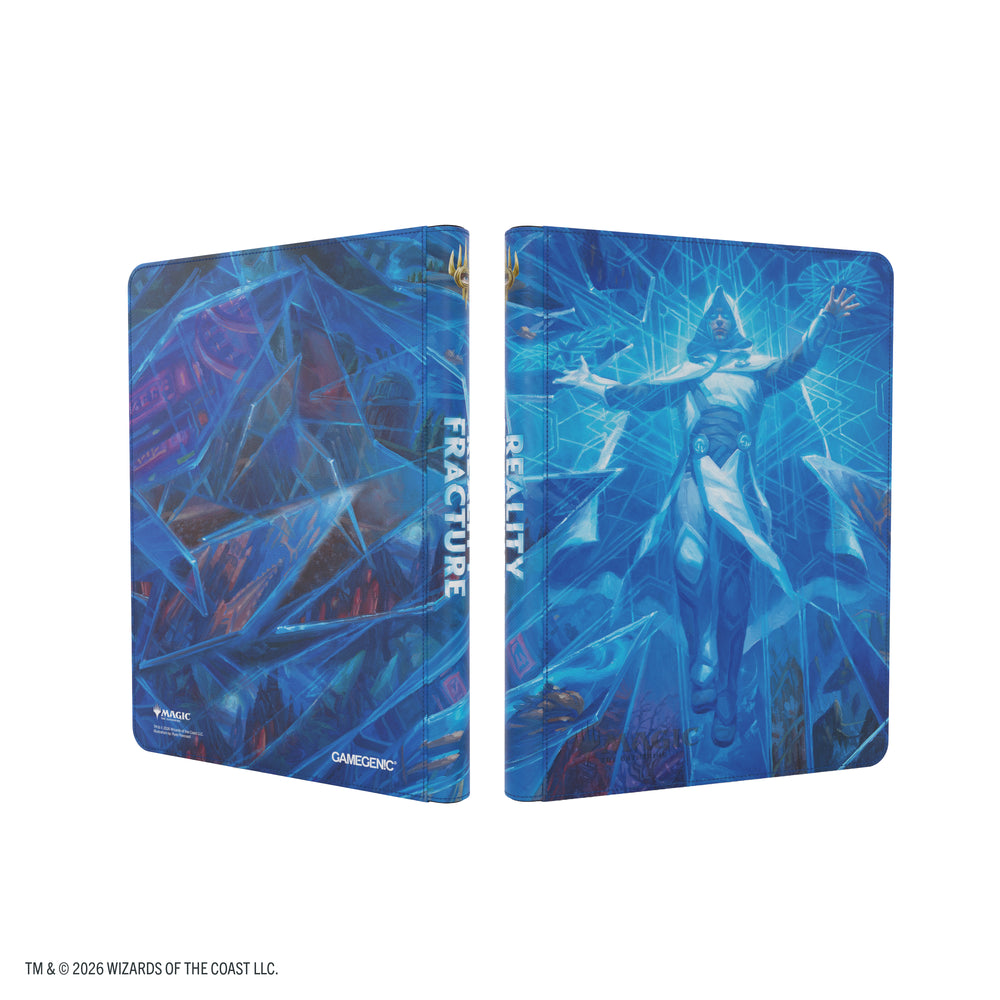 Gamegenic Magic Reality Fracture Zip-Up Album 18-Pocket - Overwrite the Multiverse