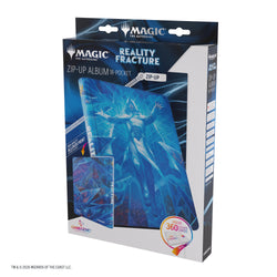 Gamegenic Magic Reality Fracture Zip-Up Album 18-Pocket - Overwrite the Multiverse