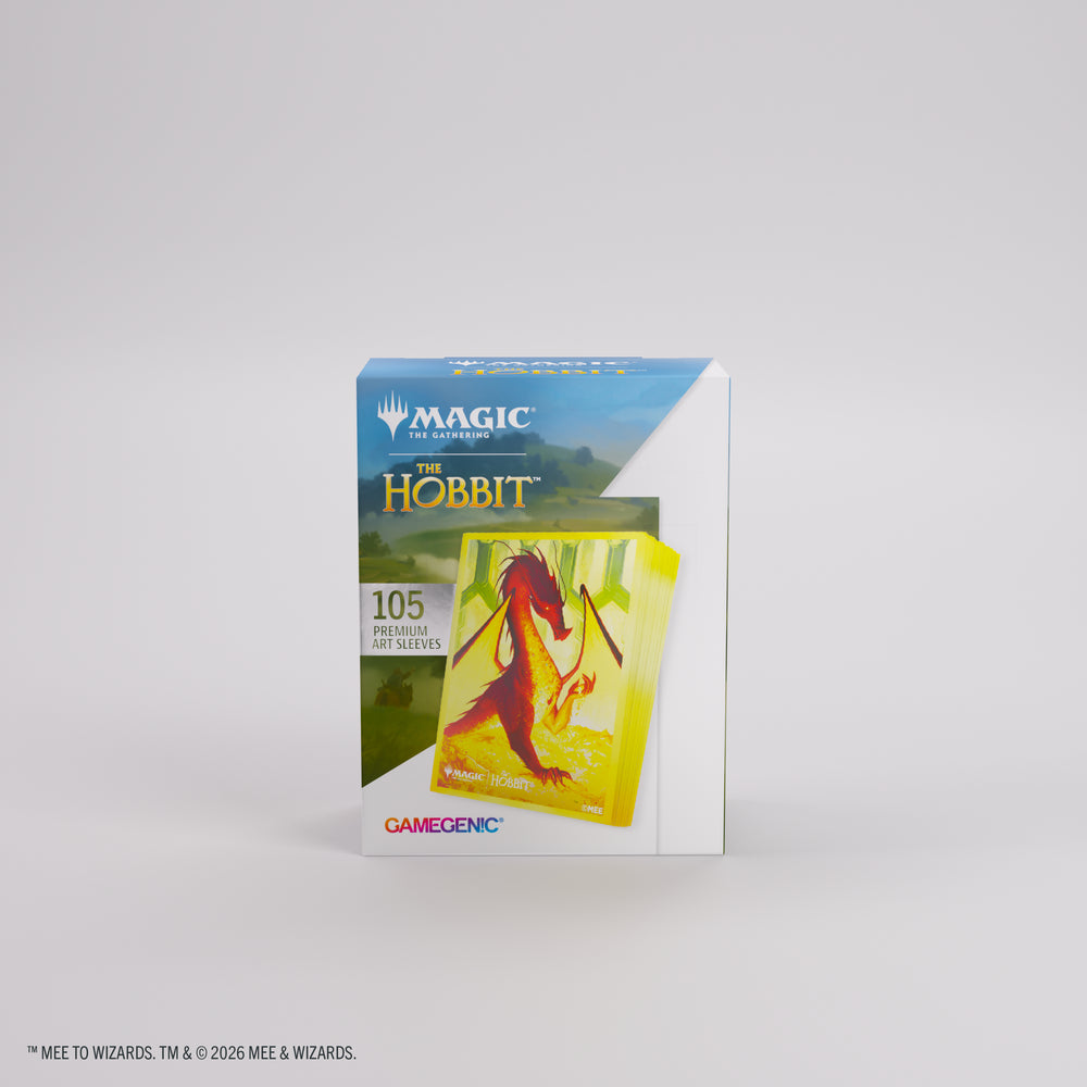 Gamegenic Magic The Hobbit Premium Art Sleeves - Smaug the Golden
