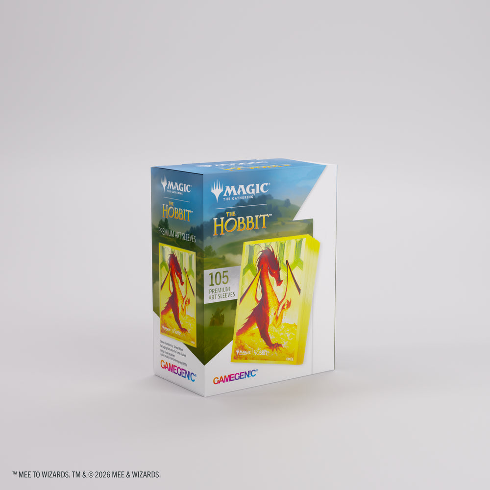 Gamegenic Magic The Hobbit Premium Art Sleeves - Smaug the Golden