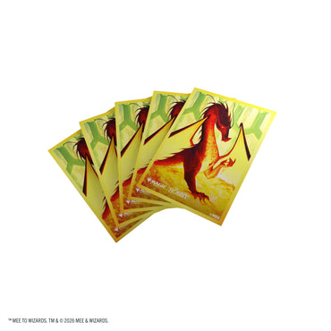 Gamegenic Magic The Hobbit Premium Art Sleeves - Smaug the Golden