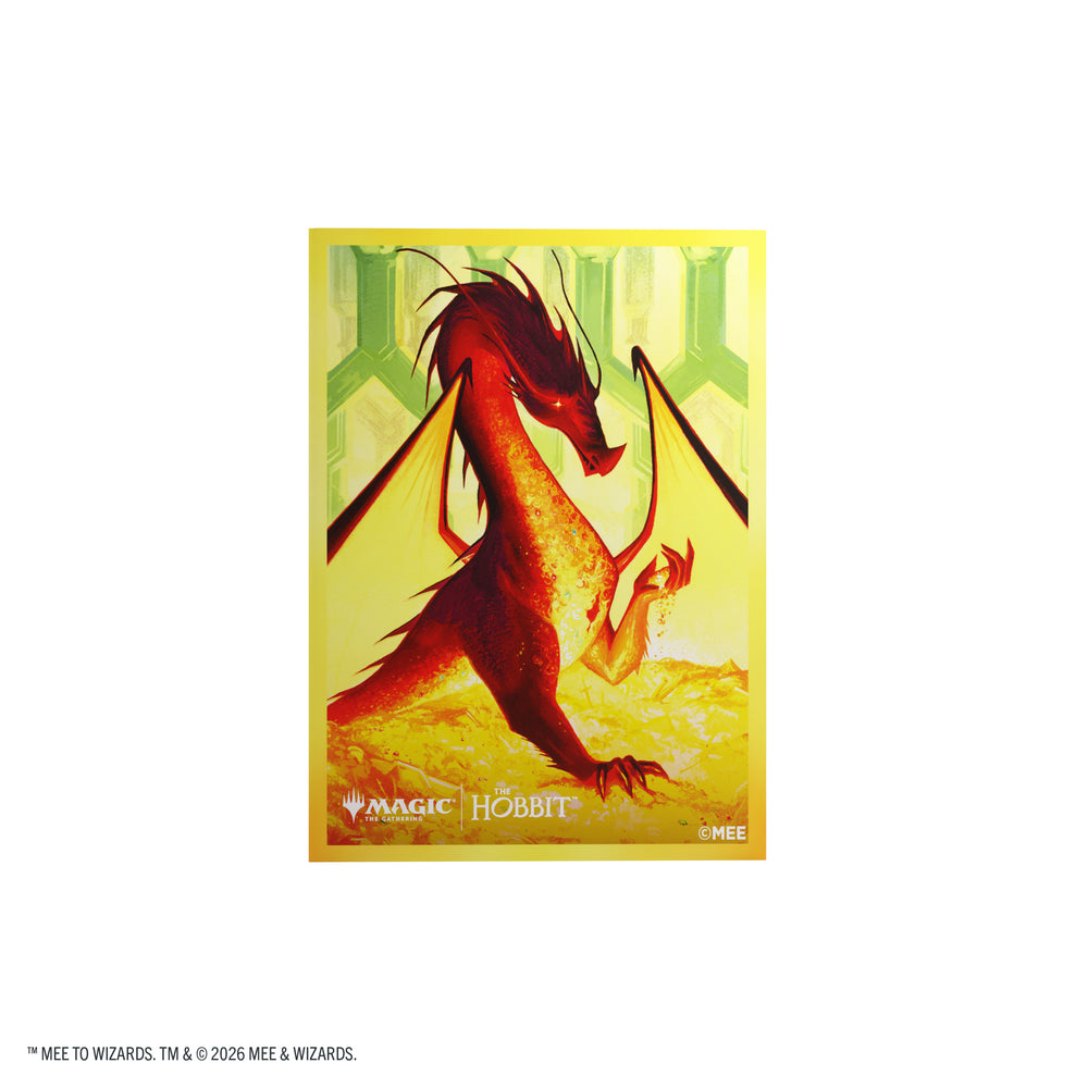 Gamegenic Magic The Hobbit Premium Art Sleeves - Smaug the Golden