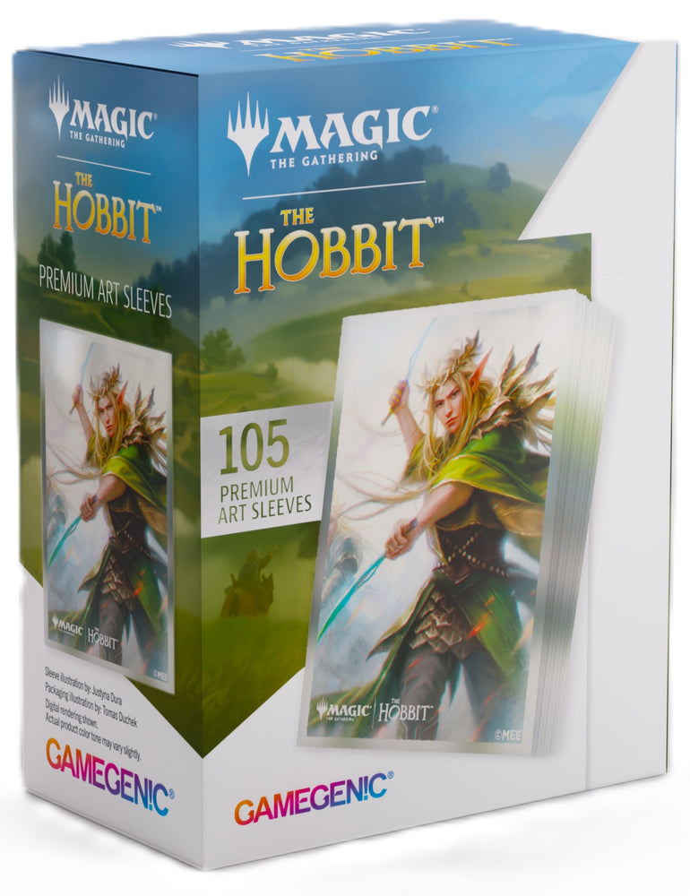 Gamegenic Magic The Hobbit Premium Art Sleeves - Thranduil, Sindarin Liege