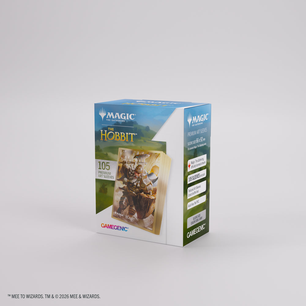 Gamegenic Magic The Hobbit Premium Art Sleeves - Thorin, Mountain-king