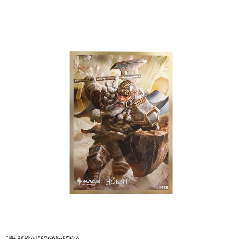 Gamegenic Magic The Hobbit Premium Art Sleeves - Thorin, Mountain-king