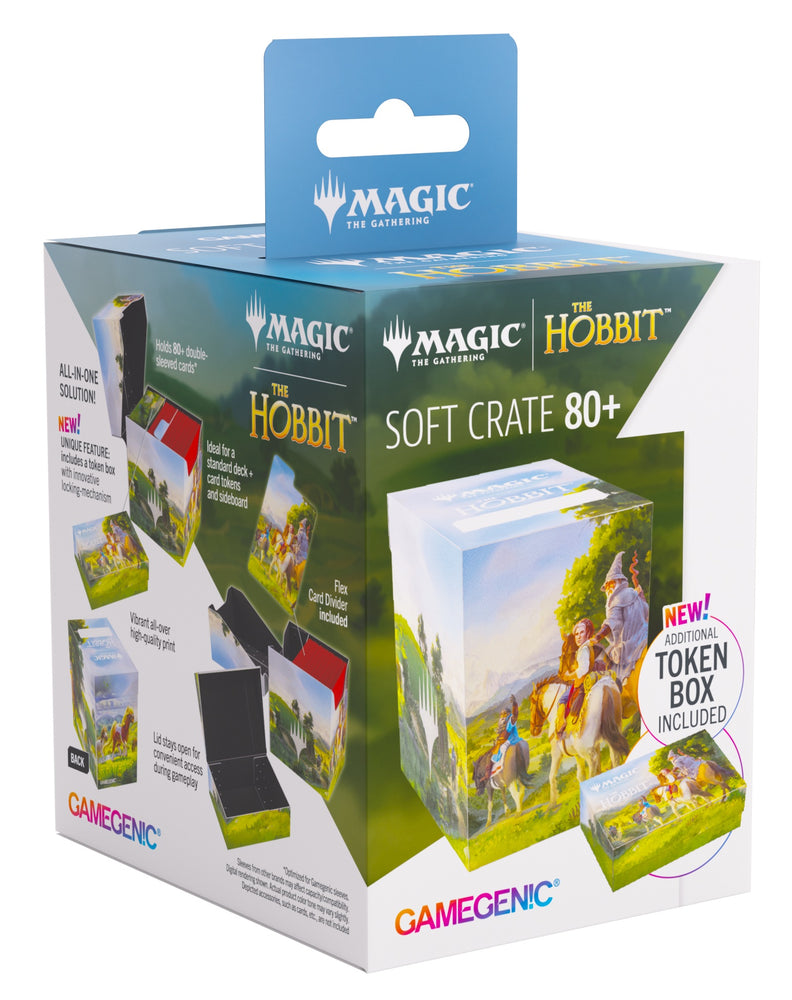 Gamegenic Magic The Hobbit Soft Crate 80+ - Leaving Hobbiton/Troop of Ponies