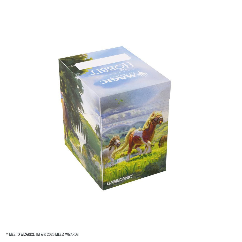 Gamegenic Magic The Hobbit Soft Crate 80+ - Leaving Hobbiton/Troop of Ponies