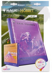 Gamegenic Magic The Hobbit Zip-Up Album 18-Pocket - Gollum, Riddle Master/The Lonely Mountain