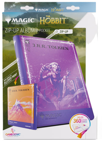 Gamegenic Magic The Hobbit Zip-Up Album 18-Pocket - Gollum, Riddle Master/The Lonely Mountain