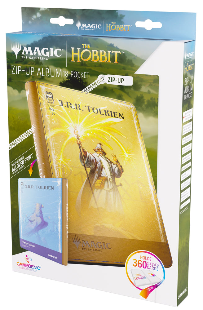 Gamegenic Magic The Hobbit Zip-Up Album 18-Pocket - Gandalf, Goblin's Bane/The Lord of the Eagles