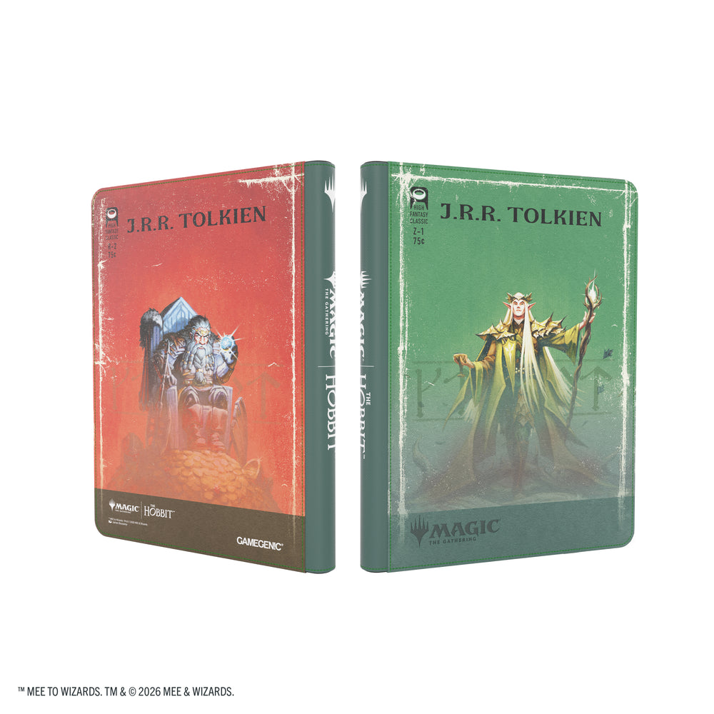 Gamegenic Magic The Hobbit Zip-Up Album 18-Pocket - Thranduil, the Elvenking/The Mountain-king
