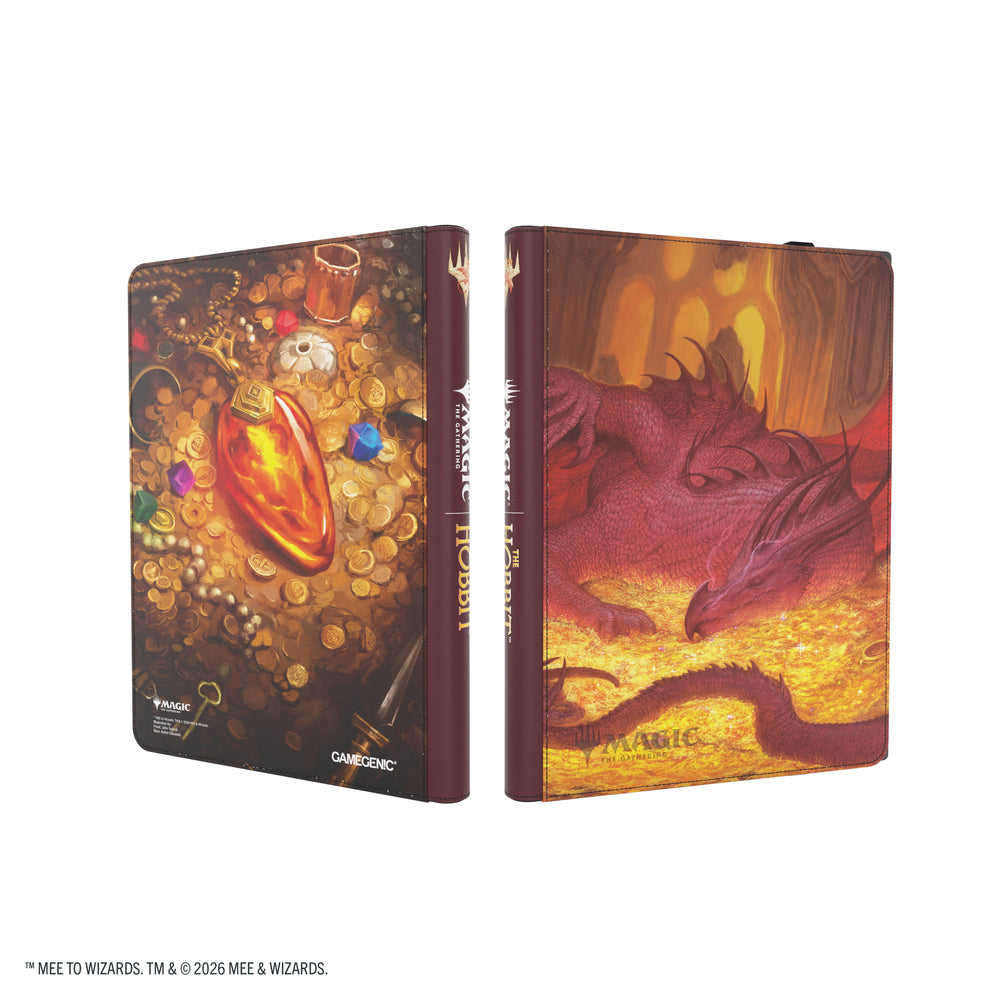 Gamegenic Magic The Hobbit Zip-Up Album 18-Pocket - Smaug's Mox Amber