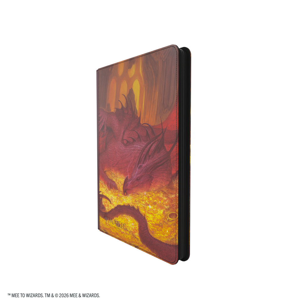 Gamegenic Magic The Hobbit Zip-Up Album 18-Pocket - Smaug's Mox Amber
