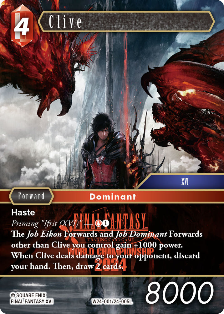 Final Fantasy TCG World Champion Decks 2024 (Preorder)