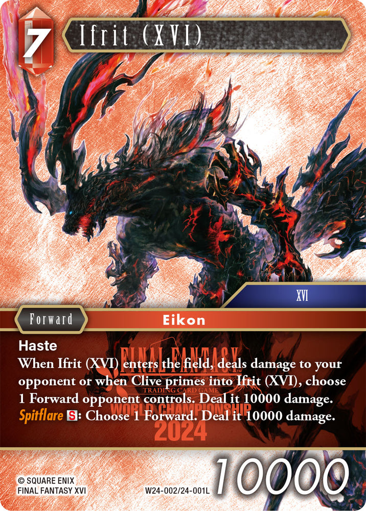 Final Fantasy TCG World Champion Decks 2024 (Preorder)