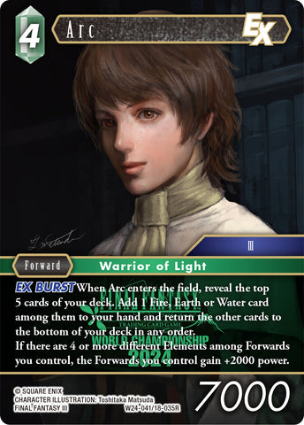Final Fantasy TCG World Champion Decks 2024 (Preorder)