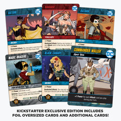 DC Deck-Building Game: DC Bombshells Crossover Pack 9 Kickstarter Edition
