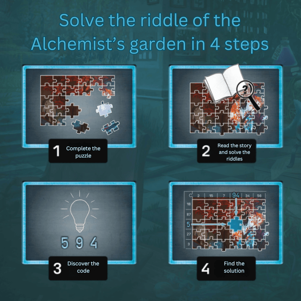 Exit the Game The Alchemists Garden - Game and Puzzle