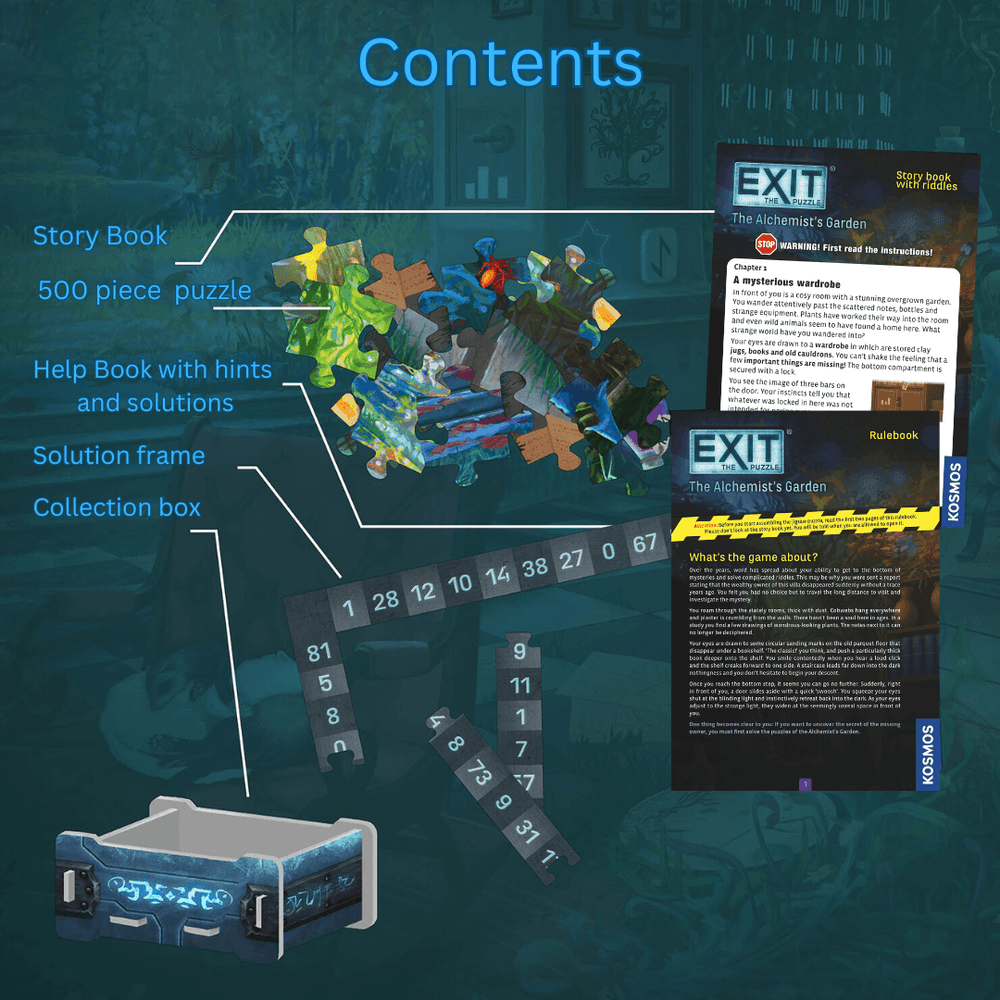 Exit the Game The Alchemists Garden - Game and Puzzle