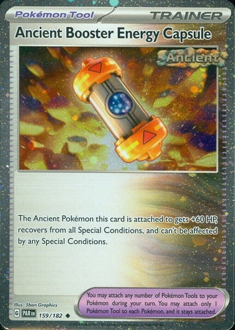 Ancient Booster Energy Capsule (159/182) (Cosmos Holo) [Scarlet & Violet: Paradox Rift]