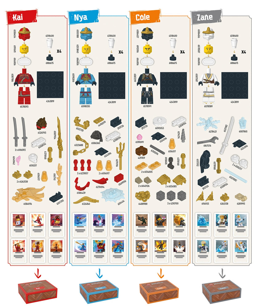 LEGO Ninjago Destiny's Bounty Adventures with Lego Ninjago - Micro Expansion Promo