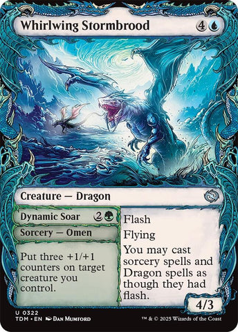 Whirlwing Stormbrood (Showcase) [Tarkir: Dragonstorm]