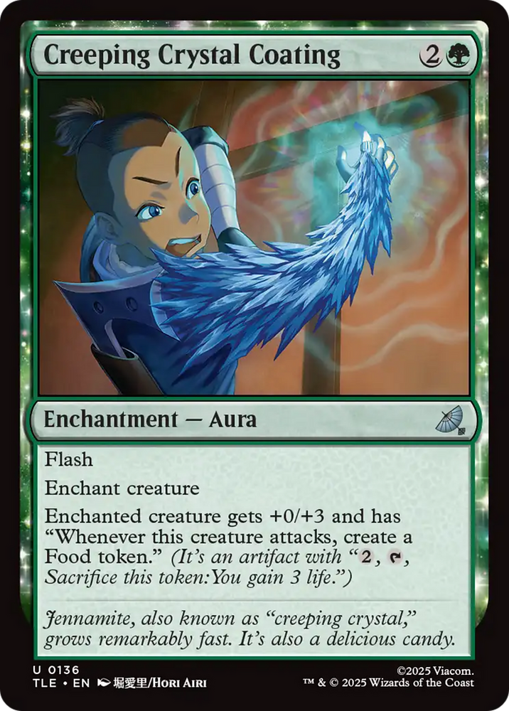 Creeping Crystal Coating [Avatar: The Last Airbender: Eternal-Legal]