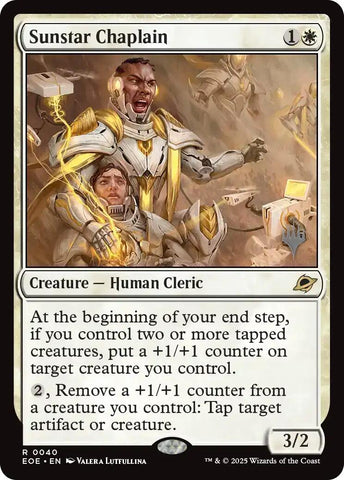 Sunstar Chaplain [Edge of Eternities Promo Pack]