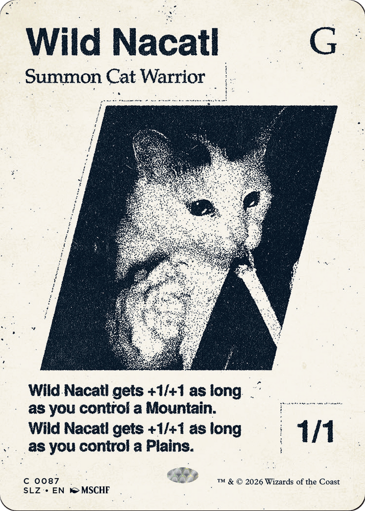 Wild Nacatl (0087) [Secret Lair x MSCHF: The Zeta Set]