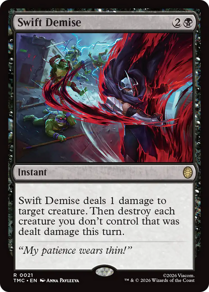 Swift Demise [Teenage Mutant Ninja Turtles Commander]