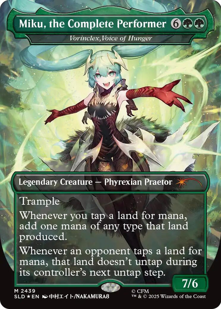 Miku, the Complete Performer - Vorinclex, Voice of Hunger [Secret Lair Drop Series]