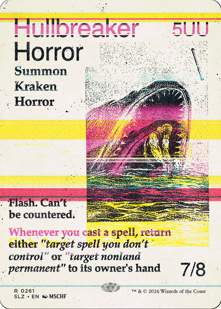 Hullbreaker Horror (0261) [Secret Lair x MSCHF: The Zeta Set]