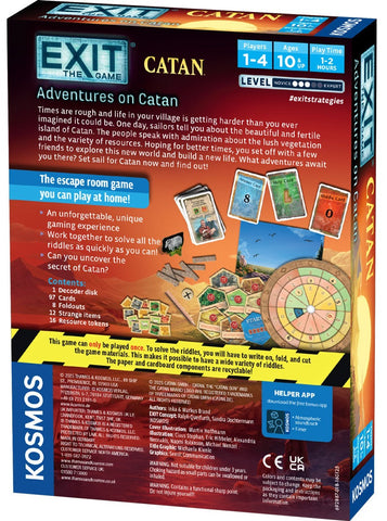 Exit The Game Adventures on Catan
