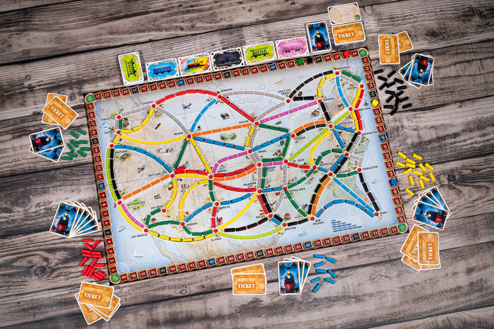 Ticket to Ride (Refresh) (Includes Legendary Characters Mini Expansion)