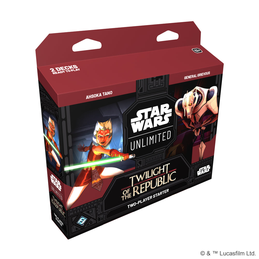 Star Wars Unlimited Twilight of the Republic Two-Player Starter