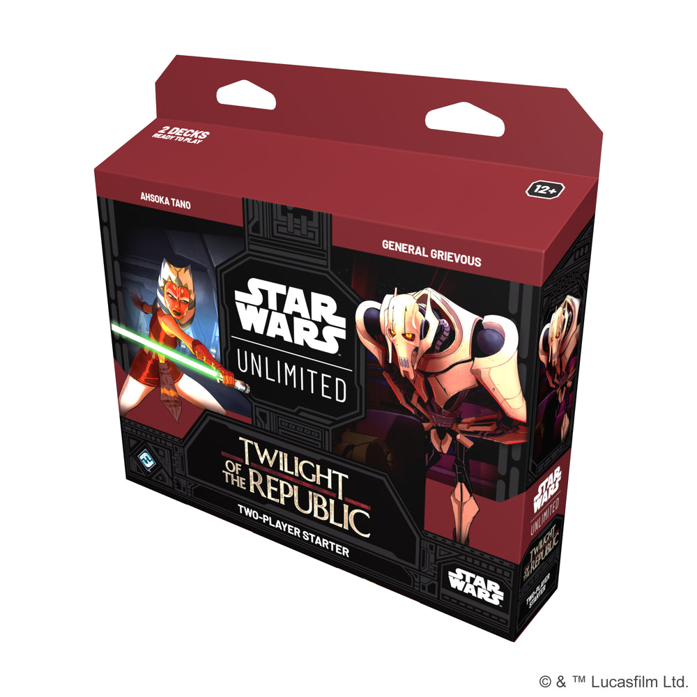 Star Wars Unlimited Twilight of the Republic Two-Player Starter