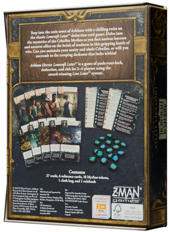 Arkham Horror Lovecraft Letter - Love Letter