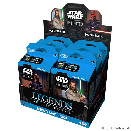 Star Wars Unlimited Legends of the Force Spotlight Deck