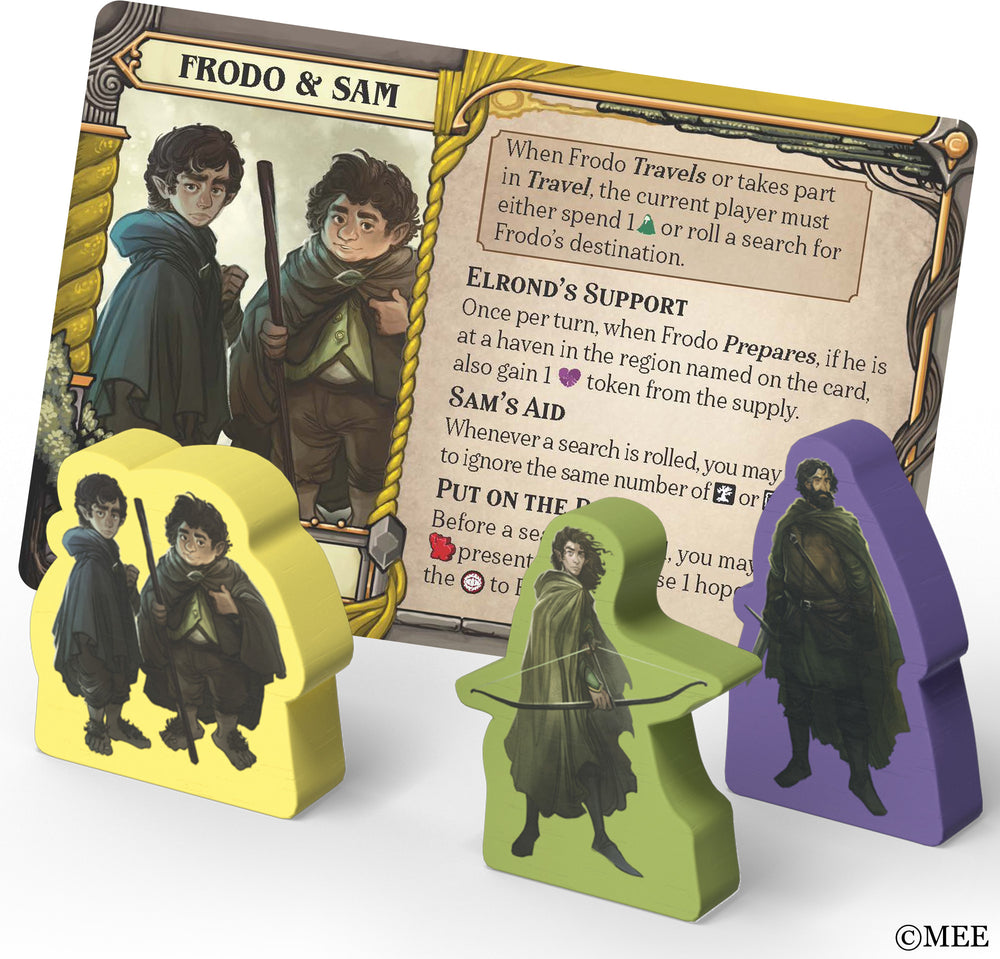 Lord of the Rings Fate of the Fellowship - A Pandemic System Game