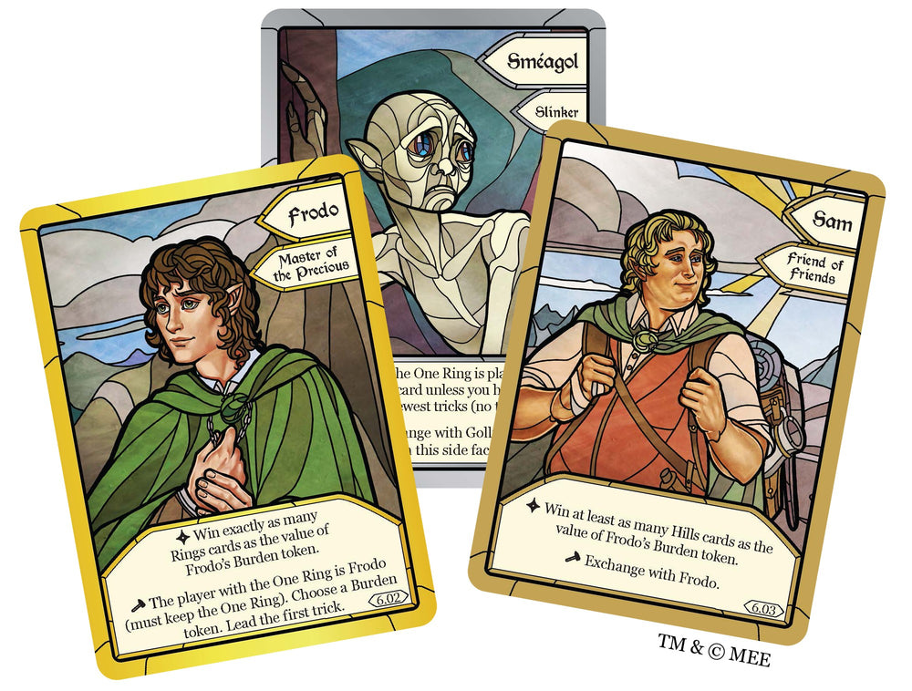 The Lord of the Rings The Two Towers Trick Taking Game