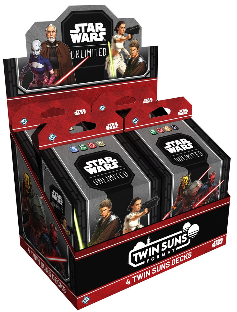 Star Wars Unlimited Twin Suns Decks - Set of 4