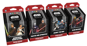 Star Wars Unlimited Twin Suns Decks - Set of 4