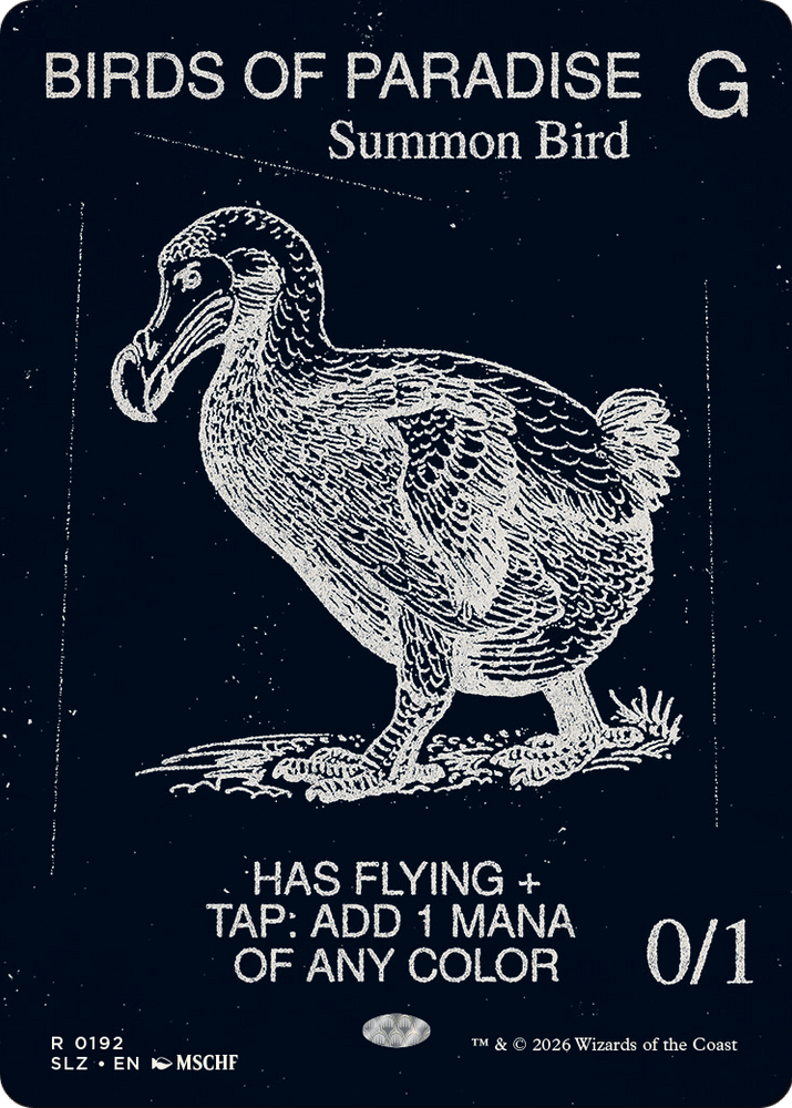 Birds of Paradise (0192) [Secret Lair x MSCHF: The Zeta Set]