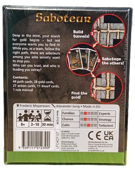 Saboteur Card Game