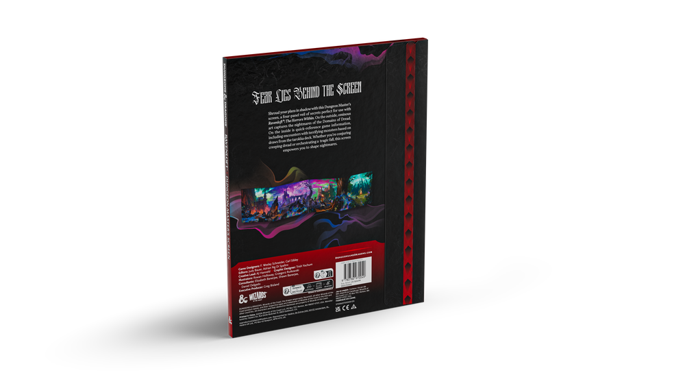 D&D Ravenloft the Horrors Within Dungeon Masters Screen (Preorder)