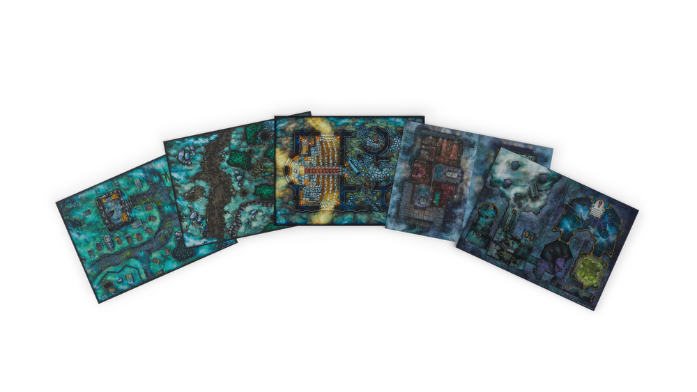D&D Ravenloft The Horrors Within Within Map Pack (Preorder)
